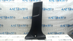 Lower right center pillar trim Toyota Venza 21-24 black, scratches
