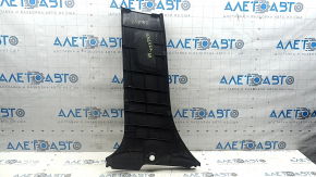 Lower right center pillar trim Toyota Venza 21-24 black, scratches