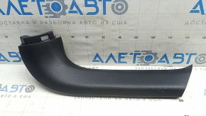 Right trunk door trim for Toyota Venza 21-24, black, scratches, broken fastener