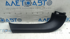 Left trunk door trim Toyota Venza 21-24 black, scratches