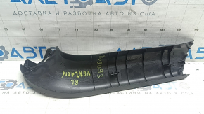 Left trunk door trim Toyota Venza 21-24 black, scratches