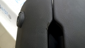 Rear seat back 2nd row central Audi A5 F5 18-19 5D leather black, worn leather