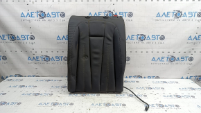 Rear seat back 2nd row left Audi A5 F5 18-19 5D leather black, heated, with rear lining, dry cleanable, dented