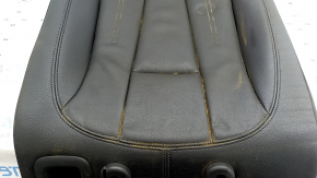 Rear seat back 2nd row left Audi A5 F5 18-19 5D leather black, heated, with rear lining, dry cleanable, dented