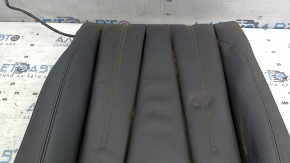 Rear seat back 2nd row left Audi A5 F5 18-19 5D leather black, heated, with rear lining, dry cleanable, dented