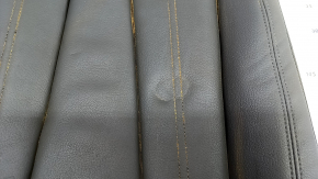 Rear seat back 2nd row left Audi A5 F5 18-19 5D leather black, heated, with rear lining, dry cleanable, dented