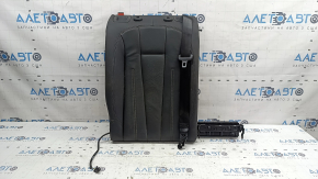 Rear seat backrest 2nd row right Audi A5 F5 18-19 5D black leather, with belt, heating and rear lining, dry-cleanable