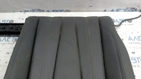 Rear seat backrest 2nd row right Audi A5 F5 18-19 5D black leather, with belt, heating and rear lining, dry-cleanable