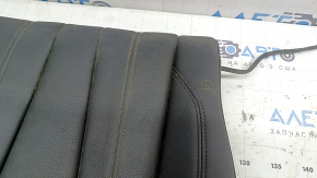 Rear seat backrest 2nd row right Audi A5 F5 18-19 5D black leather, with belt, heating and rear lining, dry-cleanable