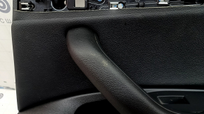Door trim, rear right card, Audi A5 F5 18-19 5D, black, black leather insert, black leather armrest, dry cleanable, scratches