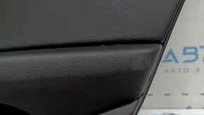 Door trim, rear right card, Audi A5 F5 18-19 5D, black, black leather insert, black leather armrest, dry cleanable, scratches