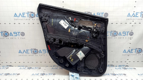 Door trim, rear right card, Audi A5 F5 18-19 5D, black, black leather insert, black leather armrest, dry cleanable, scratches