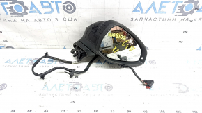 Right side mirror assembly Audi A5 F5 18-25 5D 15 pins, heated, turn signal, auto-dimming, BSM, auto-folding, black