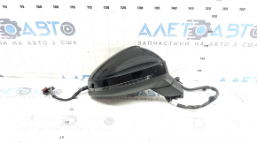 Right side mirror assembly Audi A5 F5 18-25 5D 15 pins, heated, turn signal, auto-dimming, BSM, auto-folding, black