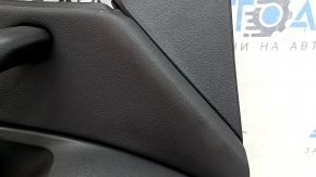 Door trim, front left card, Audi A5 F5 18-19 5D, black, black leather insert, black leather armrest, scratches, dry cleanable
