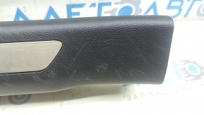 Door sill trim with illumination, front left, Toyota Venza 21-24, black, scratches