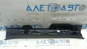 Door sill trim with illumination, front left, Toyota Venza 21-24, black, scratches