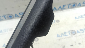 Door sill trim with illumination, front right, Toyota Venza 21-24, black, scratches, dents