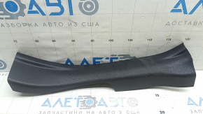 Rear left door sill trim Toyota Venza 21-24 black, scratches