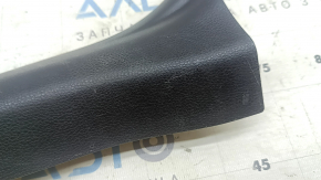 Rear left door sill trim Toyota Venza 21-24 black, scratches