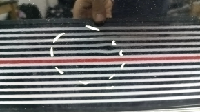Bare rear left door Audi A5 F5 18-25 5D black LY9B, with limiter and casing, butt