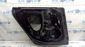 Bare rear left door Audi A5 F5 18-25 5D black LY9B, with limiter and casing, butt