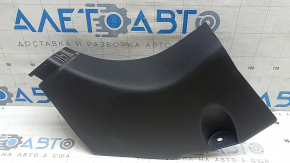 Left lower front pillar trim Toyota Venza 21-24 black, scratches