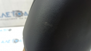 Front right headrest Toyota Prius 50 Prime 17-22 black leather, ready to clean