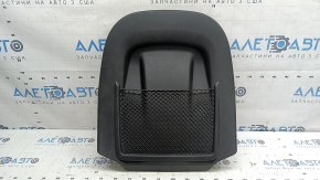 Rear driver's seat backrest trim for Audi A5 F5 18-25 5D, black, scratches