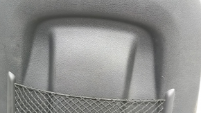 Rear driver's seat backrest trim for Audi A5 F5 18-25 5D, black, scratches