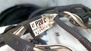 Underhood wiring with fuse box Toyota Prius 50 Prime 17-22 connectors cut along the front