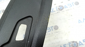 Left side passenger seat control trim for Audi A5 F5 18-25 5D, black, electrically powered, dry cleanable, scratches