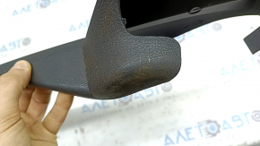 Left side passenger seat control trim for Audi A5 F5 18-25 5D, black, electrically powered, dry cleanable, scratches