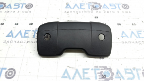 Audi A5 F5 18-25 5D driver's seat backrest upper trim, black