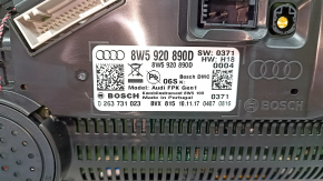 Instrument cluster Audi A5 F5 18-20 large display, mph projection, 111k, scratches