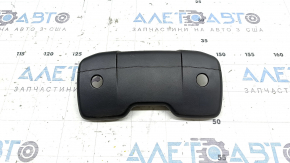 Audi A5 F5 18-25 5D passenger seat backrest upper trim, black