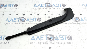 Right side passenger seat runner trim for Audi A5 F5 17-19 5D, black