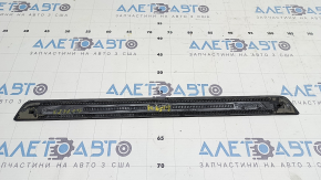 Outer front left threshold trim Audi A5 F5 17-25 5D black with chrome, scratches, broken guide