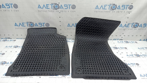 Set of 4 rubber floor mats for Audi A5 F5 18-25 5D black