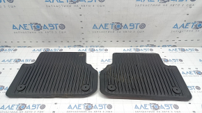 Set of 4 rubber floor mats for Audi A5 F5 18-25 5D black