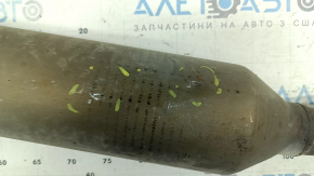 The intake pipe with the catalytic converter of Toyota Venza 21-22 is crushed