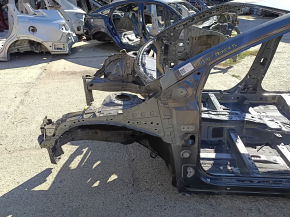 Front left quarter panel for Toyota Prius 50 Prime 17-22 on the body, graphite