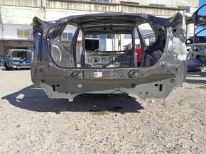 Rear panel of Toyota Prius 50 Prime 17-18 on the body, graphite