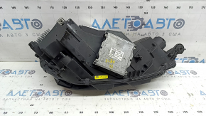 Front left headlight assembly Audi A5 F5 18-19 LED, yellowing LED, scratches, needs polishing