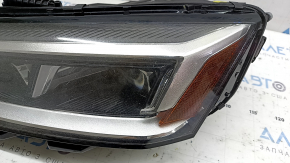 Front left headlight assembly Audi A5 F5 18-19 LED, yellowing LED, scratches, needs polishing