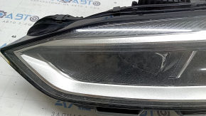 Front left headlight assembly Audi A5 F5 18-19 LED, yellowing LED, scratches, needs polishing