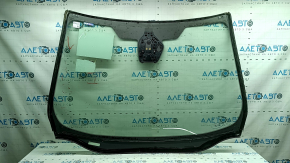 Ford Edge 19-24 windshield with heated lane keeping camera, rain sensor, and moldings
