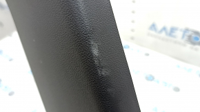Subaru Forester 25-26 lower right center pillar trim, black, worn