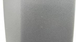 Subaru Forester 25-26 lower right center pillar trim, black, worn