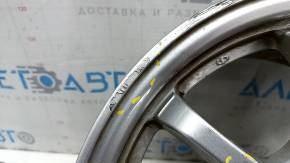 Wheel disk R15x6.5J ET40 Toyota Prius 50 Prime 17-22 shade silver, curb